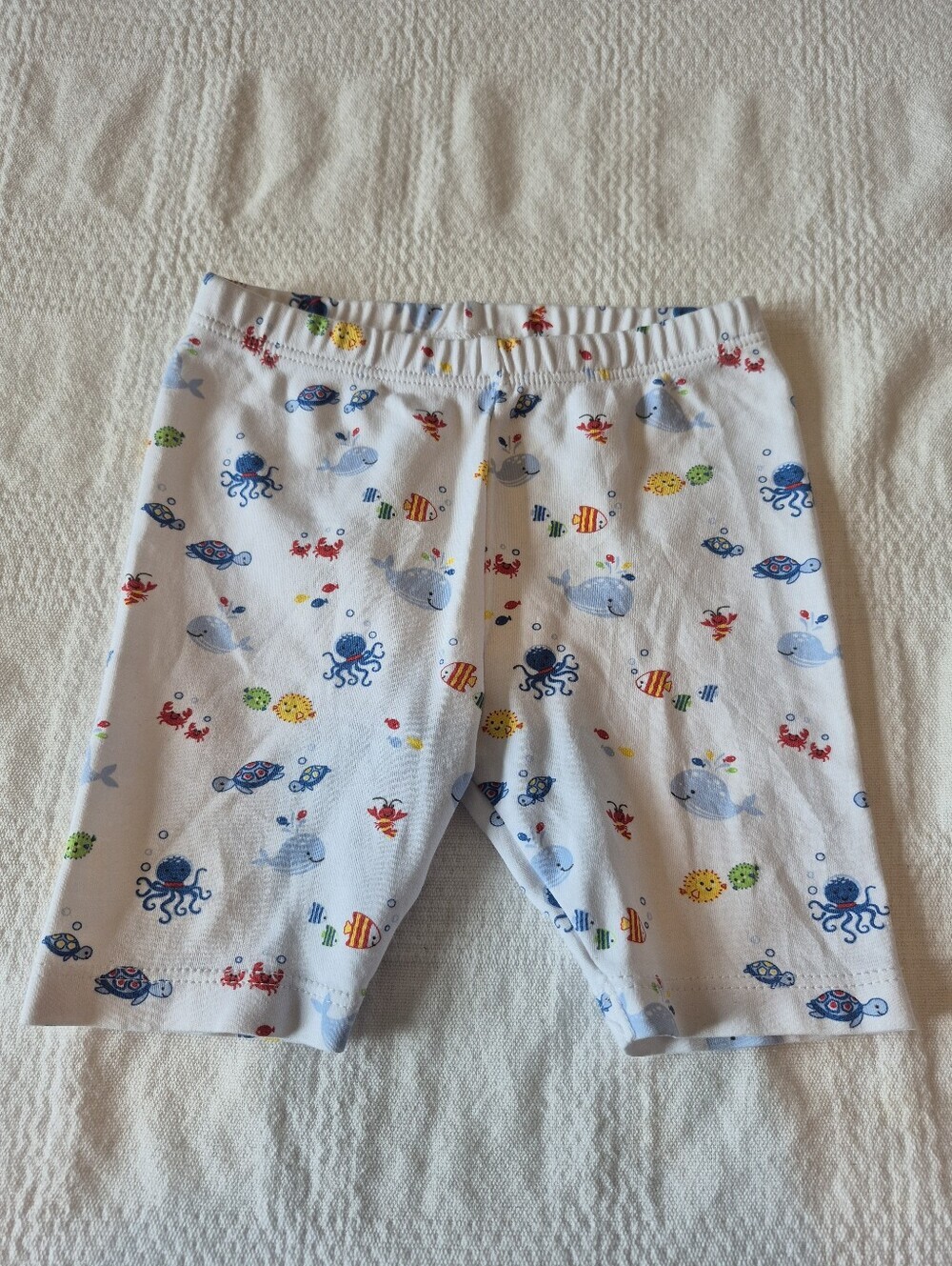 Kissy Kissy boys size 12-18 months pajama bottoms shorty style EUC